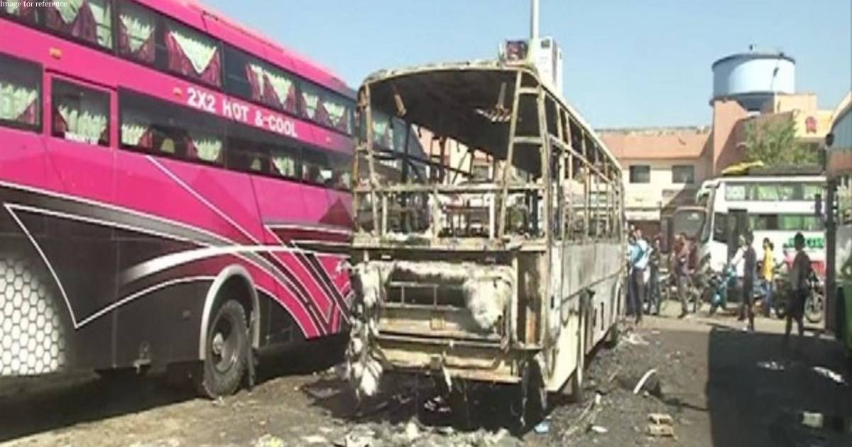 Two charred to death after bus catches fire in Ranchi on Diwali